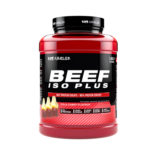 Beef protein isolate protein powder cola fat free sugar free high-protein