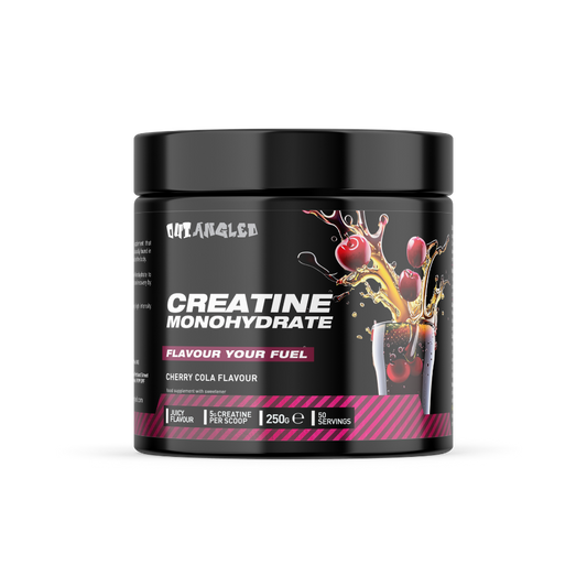 creatine monohydrate powder, increase strength, high-strength, cherry cola flavoured