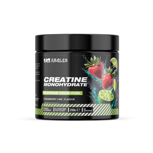 creatine monohydrate powder, increase strength, high-strength, strawberry lime flavoured