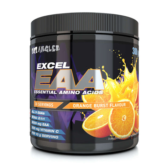 outangled eaa essential amino acid supplement Orange Burst flavour