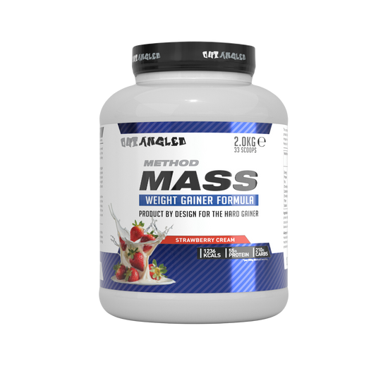 method mass gainer strawberry protein powder high calories, high carbohydrates, muscle growth weight gainer 2kg