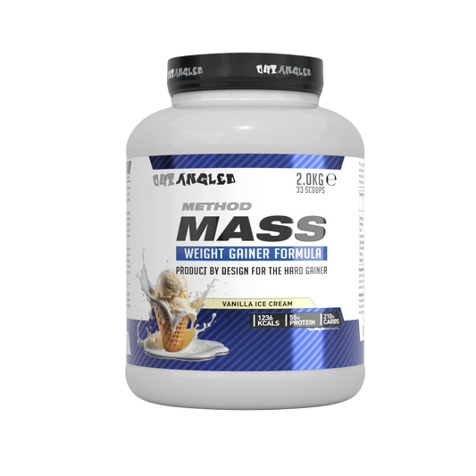 method mass gainer vanilla protein powder high calories, high carbohydrates, muscle growth weight gainer 2kg