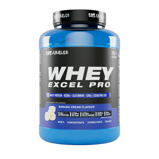 whey excel protein banana cream flavour
