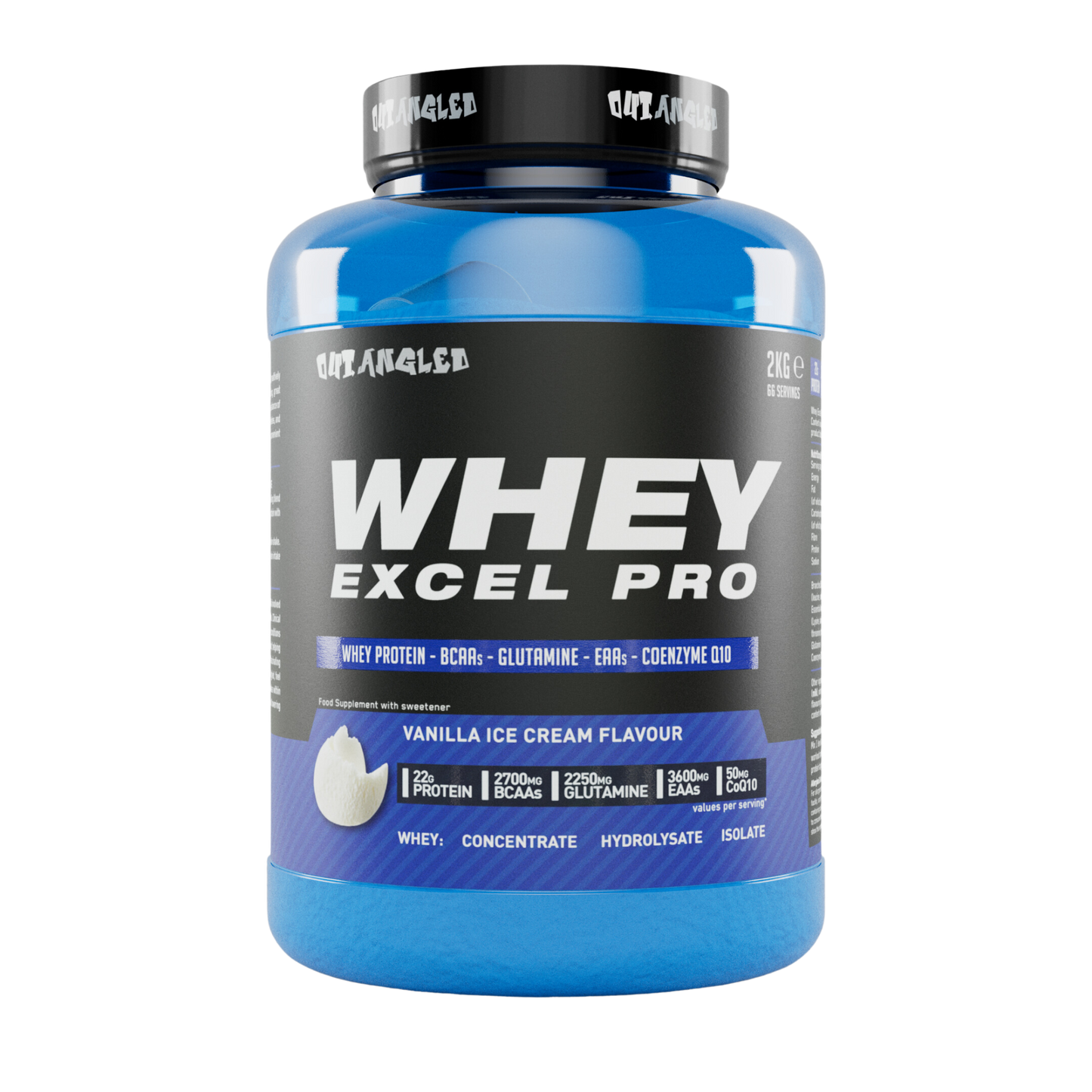 whey excel protein vanilla ice cream flavour