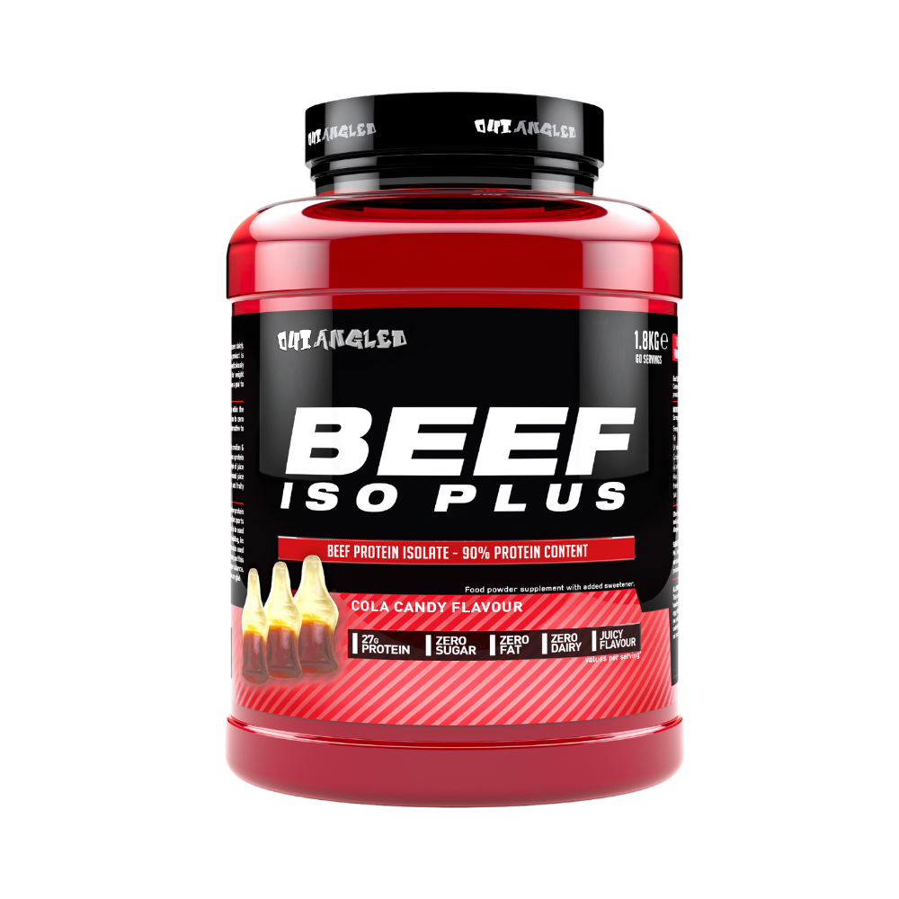 Beef protein isolate protein powder cola fat free sugar free high-protein