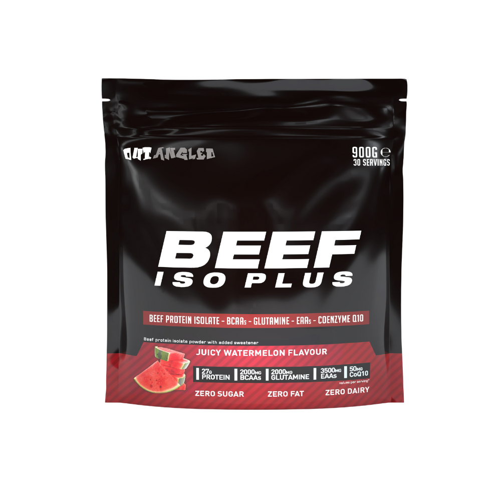 beef protein isolate protein powder watermelon flavoured, fat free, sugar free, high protein