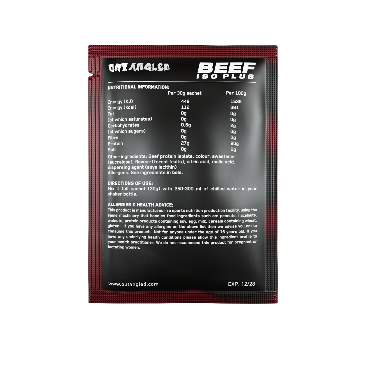 Beef Iso Plus Sample Forest Fruits