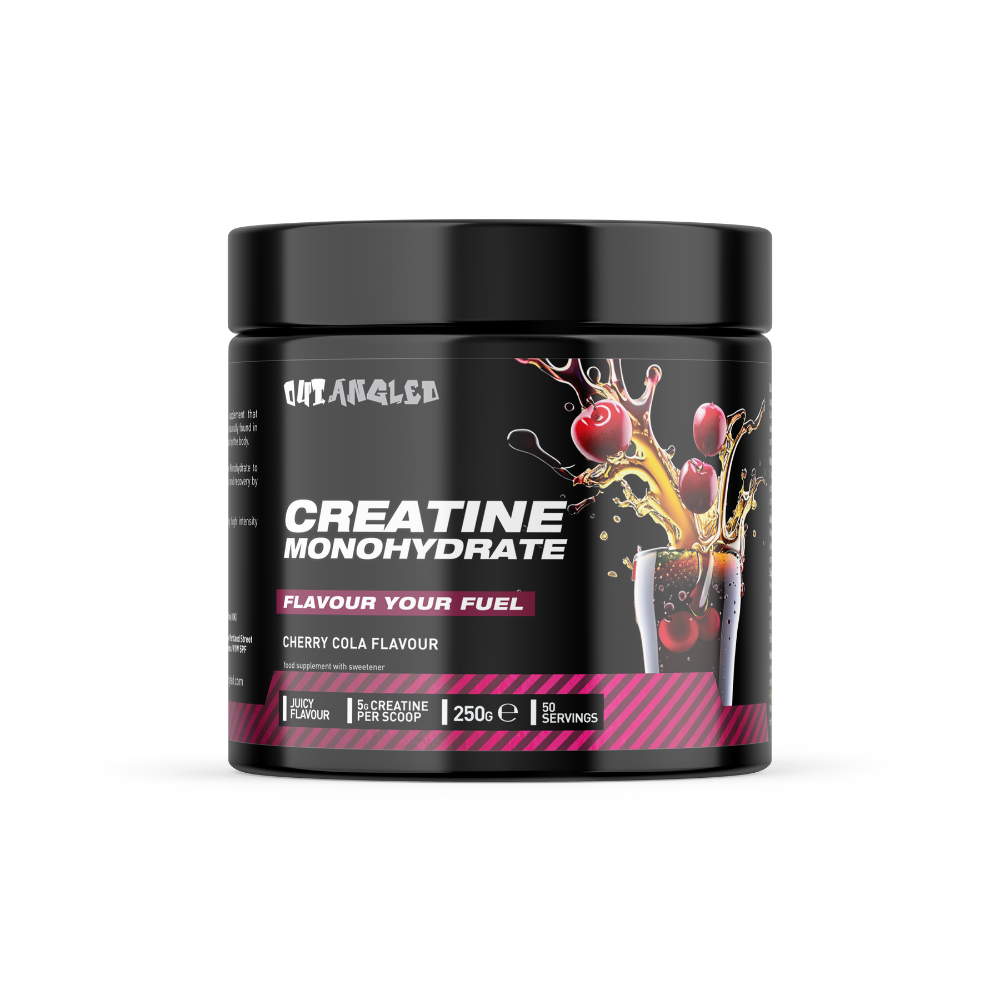 creatine monohydrate powder, increase strength, high-strength, cherry cola flavoured