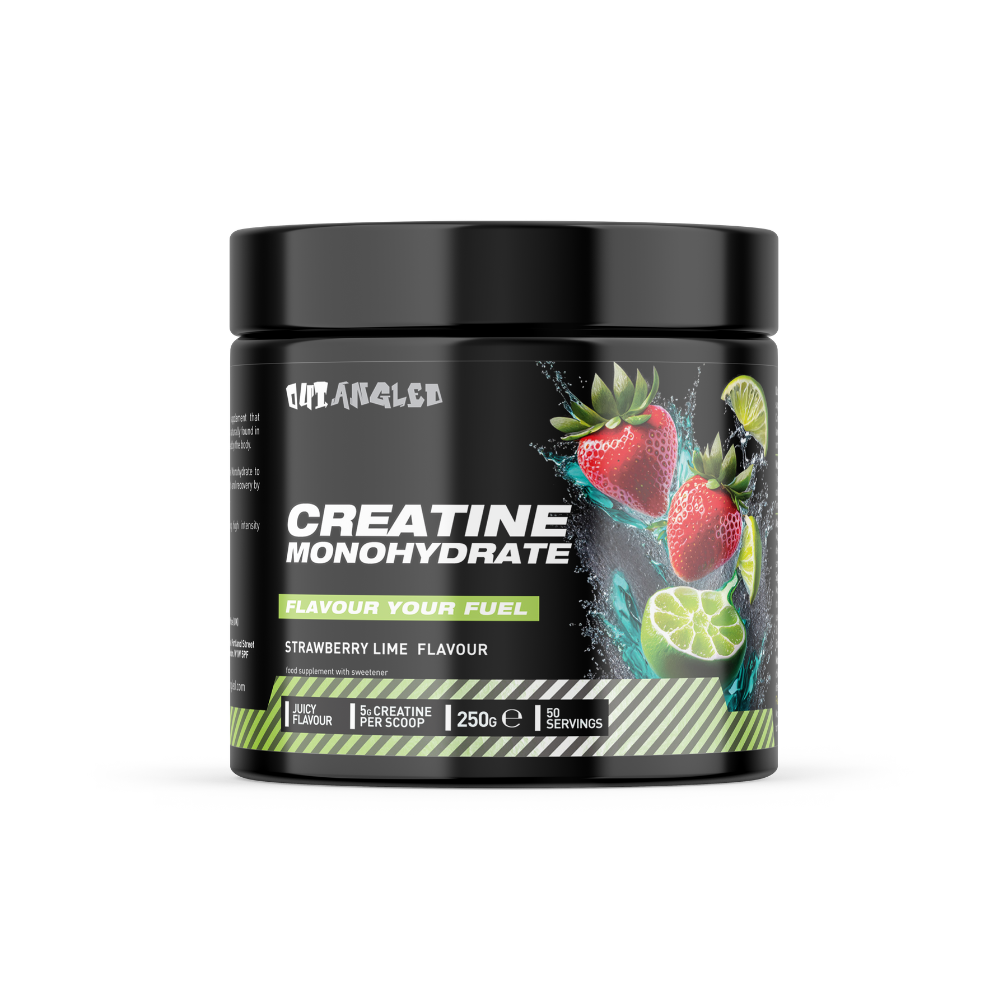 creatine monohydrate powder, increase strength, high-strength, strawberry lime flavoured