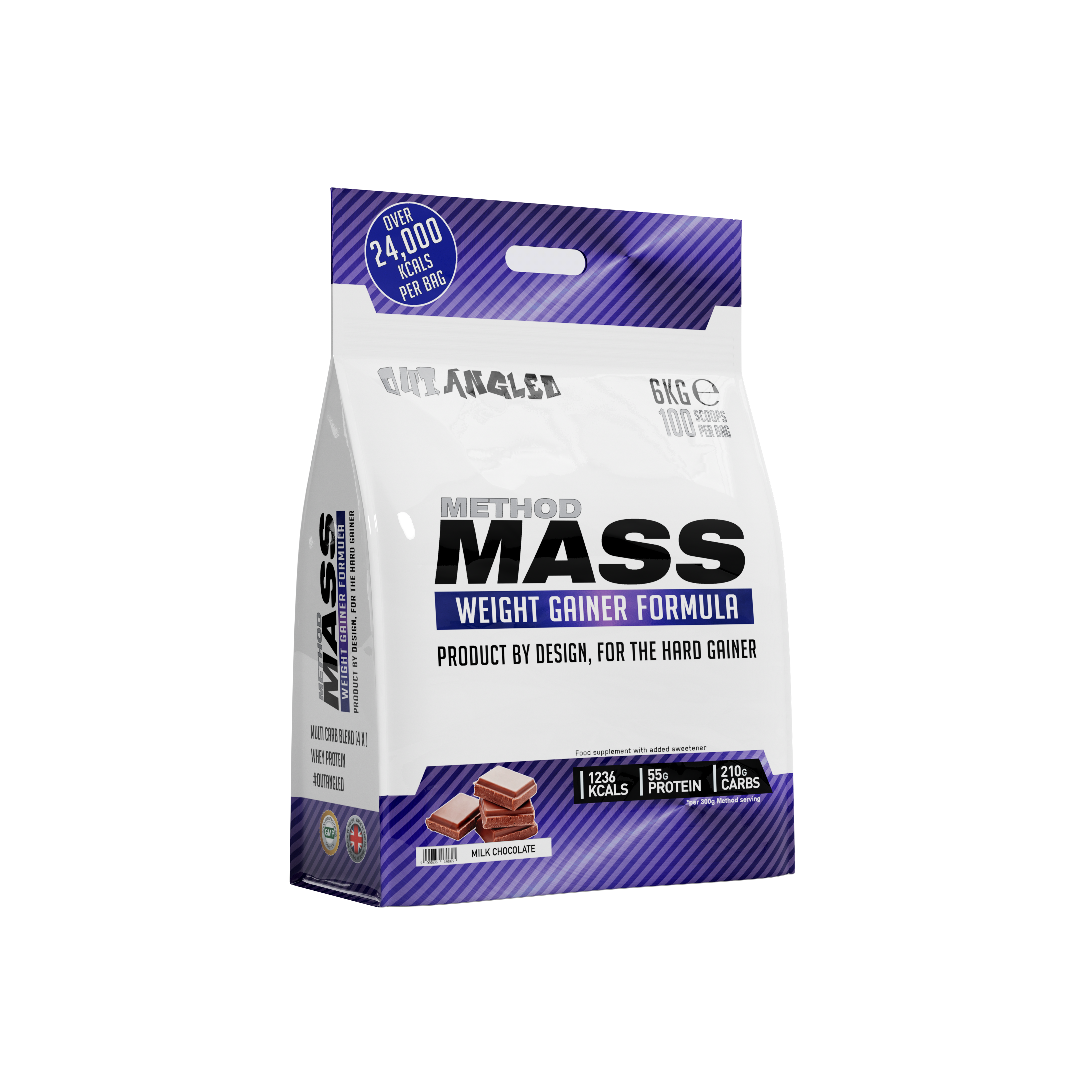 method mass gainer chocolate protein powder high calories, high carbohydrates, muscle growth weight gainer