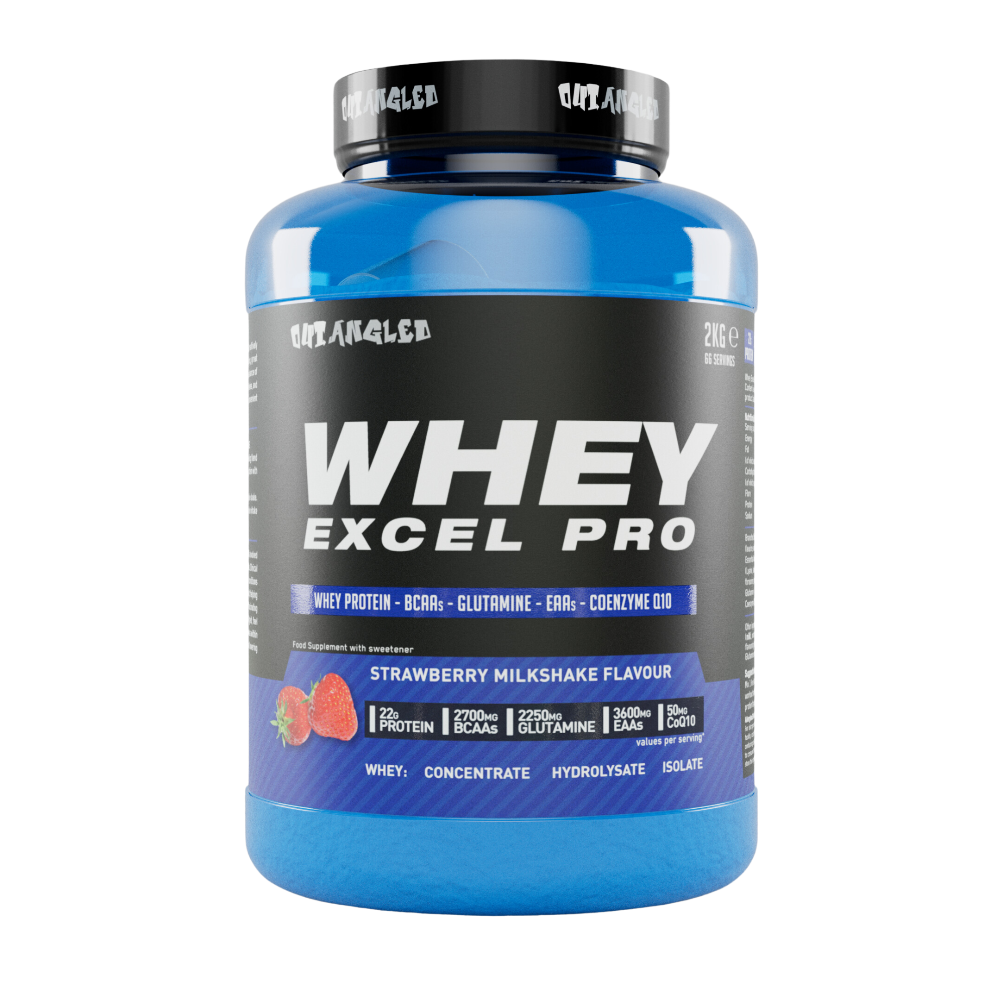 whey excel protein strawberry flavour